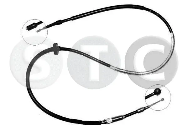 Cable Pull, parking brake (T480572)