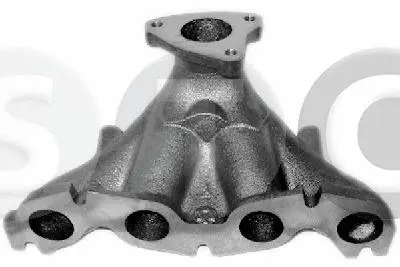Manifold, exhaust system (T443371)
