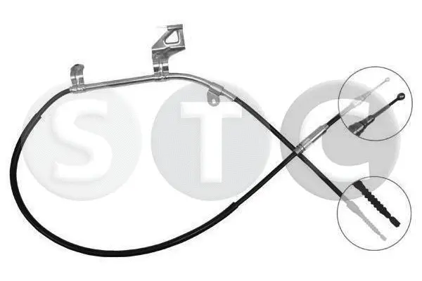 Cable Pull, parking brake (T483742)