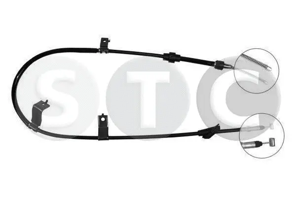 Cable Pull, parking brake (T481947)