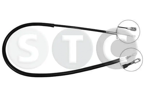 Cable Pull, parking brake (T480964)