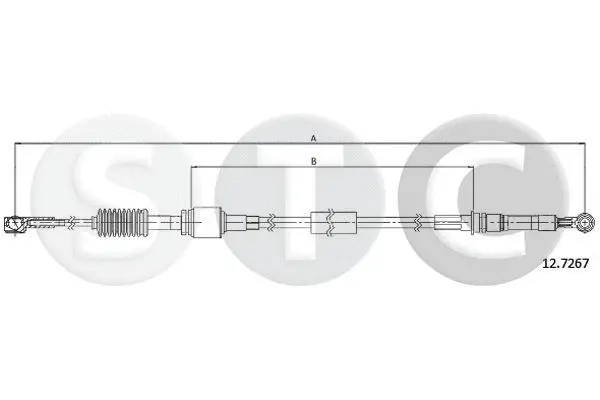 Cable Pull, manual transmission (T481142)