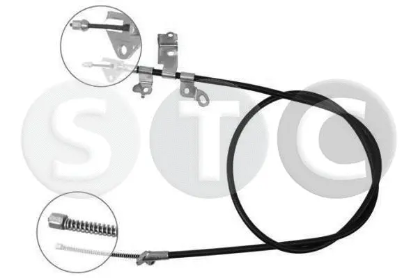 Cable Pull, parking brake (T483474)