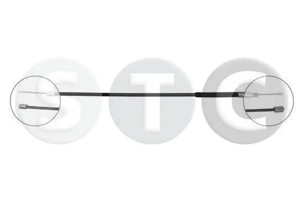 Cable Pull, parking brake (T480298)
