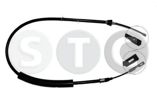 Cable Pull, parking brake (T480575)