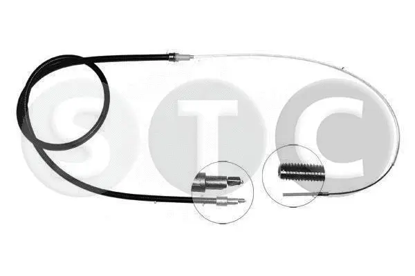 Cable Pull, parking brake (T480648)