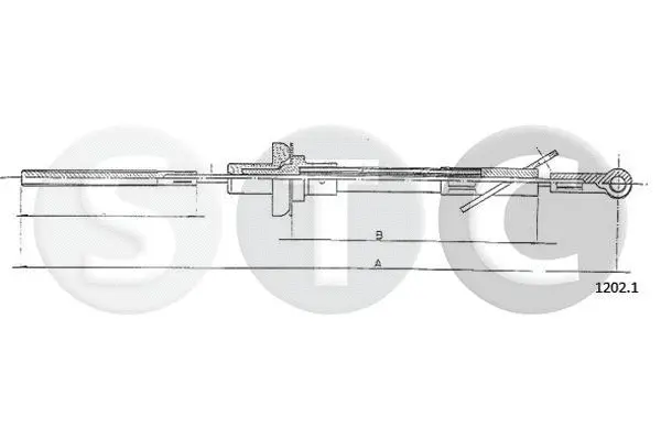 Cable Pull, clutch control (T481054)