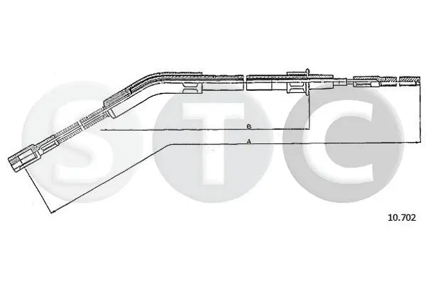 Cable Pull, parking brake (T483695)