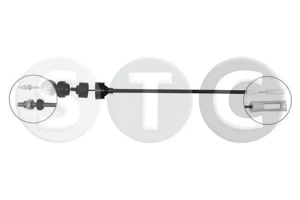 Cable Pull, clutch control (T480358)