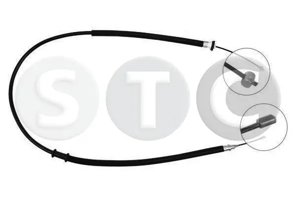 Cable Pull, parking brake (T480302)