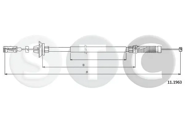 Accelerator Cable (T480899)