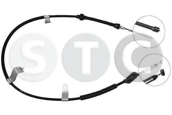 Cable Pull, parking brake (T481958)