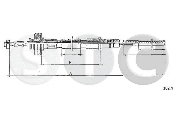 Cable Pull, clutch control (T481065)