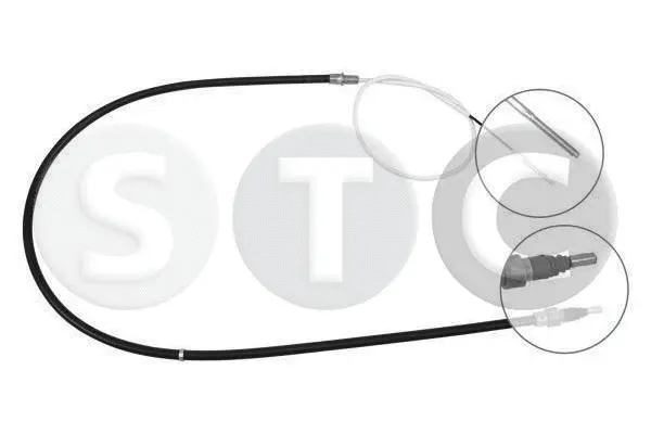 Cable Pull, parking brake (T483728)