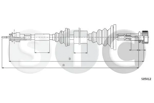 Speedometer Cable (T480919)