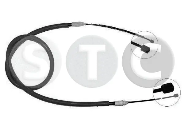 Cable Pull, parking brake (T483085)