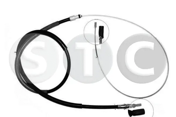 Cable Pull, parking brake (T480432)
