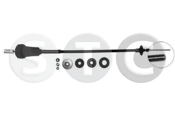 Cable Pull, clutch control (T480380)