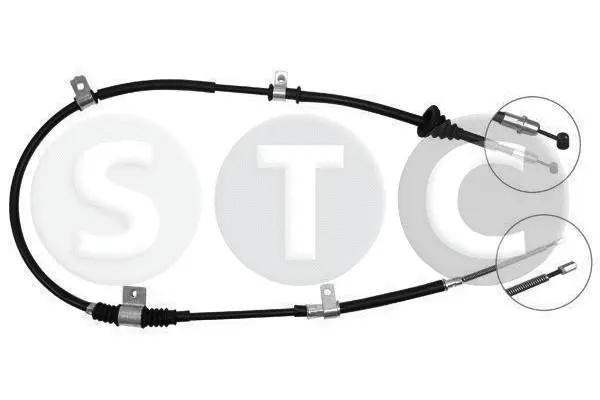 Cable Pull, parking brake (T481971)