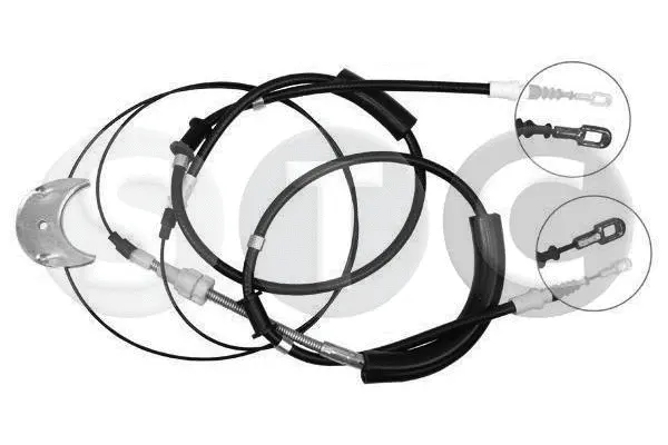Cable Pull, parking brake (T481811)