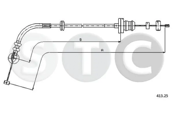 Accelerator Cable (T481512)