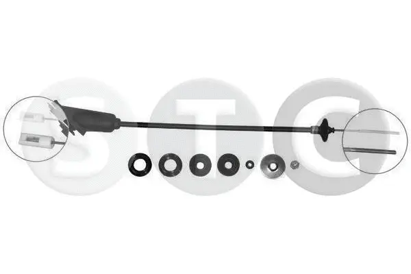 Cable Pull, clutch control (T480711)