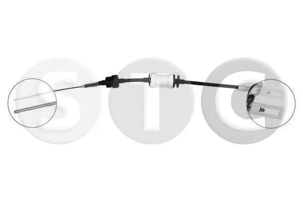 Cable Pull, clutch control (T480268)
