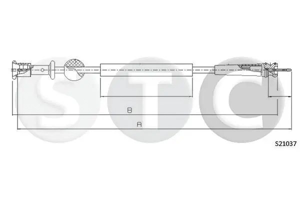 Speedometer Cable (T482760)