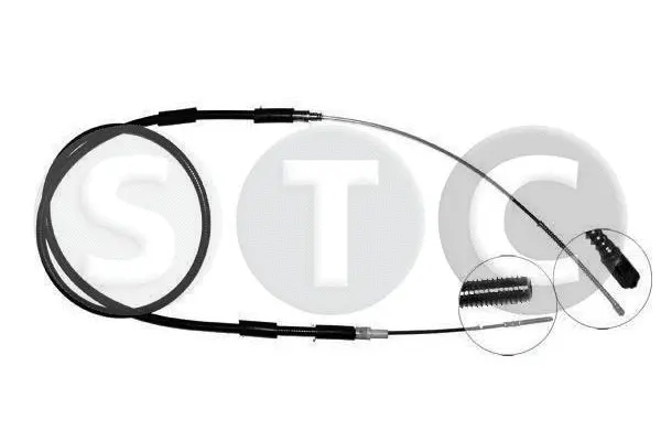 Cable Pull, parking brake (T483061)