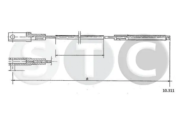 Cable Pull, clutch control (T483614)