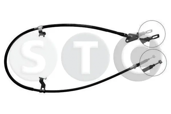 Cable Pull, parking brake (T482221)