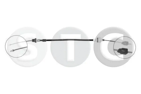 Cable Pull, clutch control (T480150)