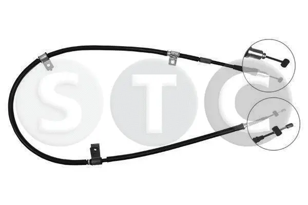 Cable Pull, parking brake (T480350)