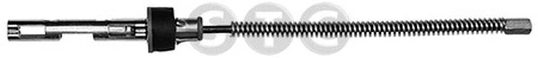 Cable Pull, parking brake (T481845)