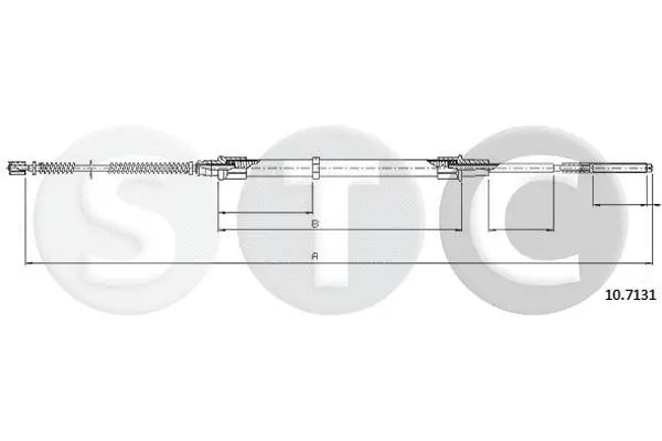 Cable Pull, parking brake (T483729)