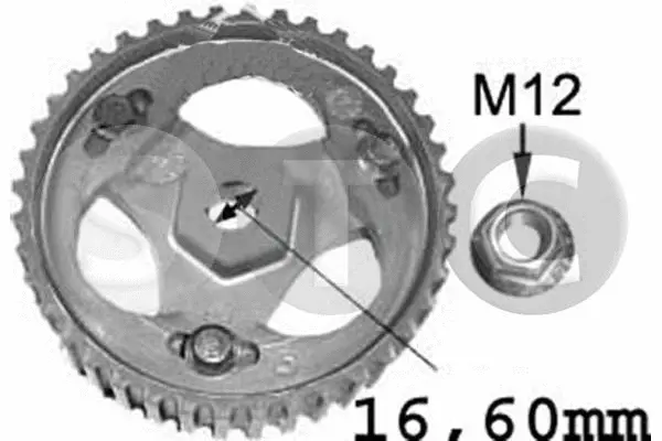 Gear, injection pump (T405623)
