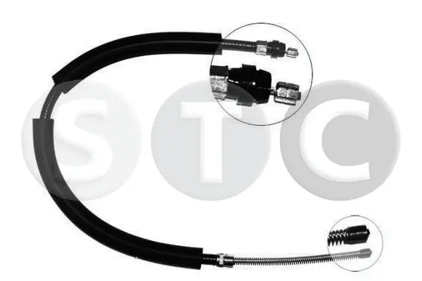 Cable Pull, parking brake (T483060)