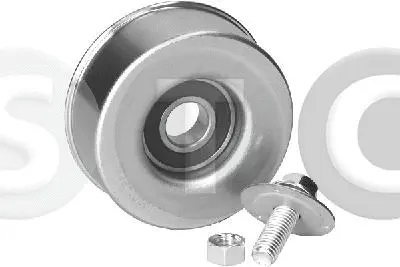 Tensioner Pulley, V-ribbed belt (T449633)