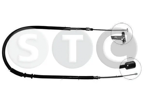 Cable Pull, parking brake (T481279)