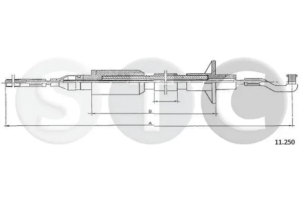 Cable Pull, clutch control (T482380)