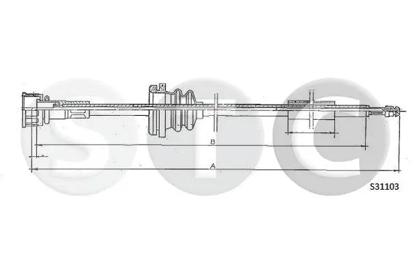 Speedometer Cable (T483648)