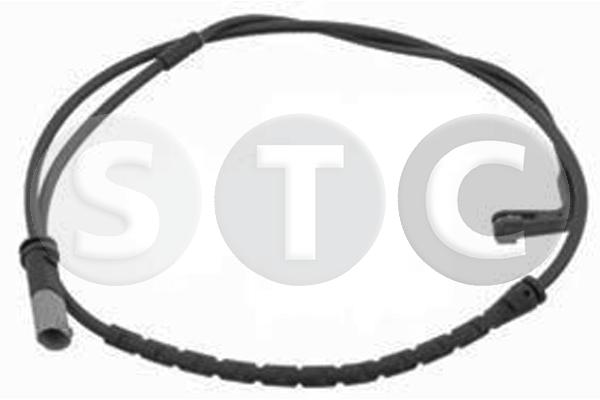 Warning Contact, brake pad wear (T402085)