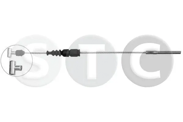 Cable Pull, parking brake (T483427)