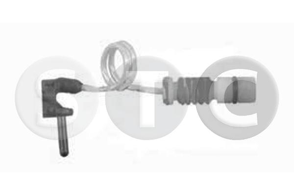 Warning Contact, brake pad wear (T402101)
