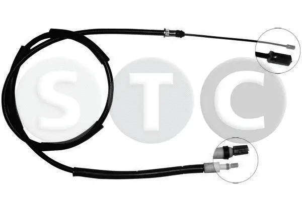 Cable Pull, parking brake (T480213)