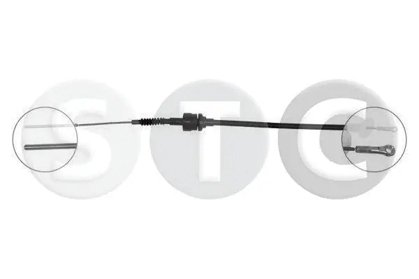 Cable Pull, clutch control (T481087)