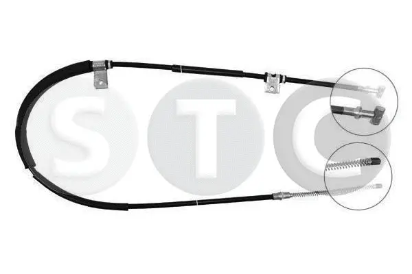 Cable Pull, parking brake (T483324)