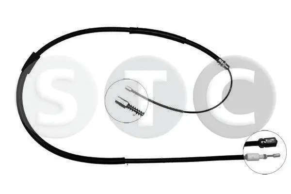 Cable Pull, parking brake (T480351)