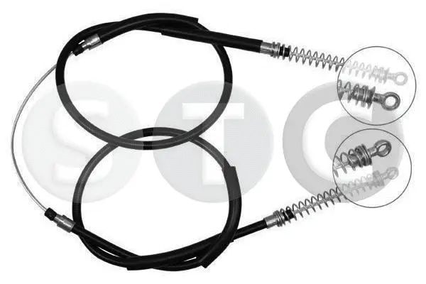 Cable Pull, parking brake (T481263)