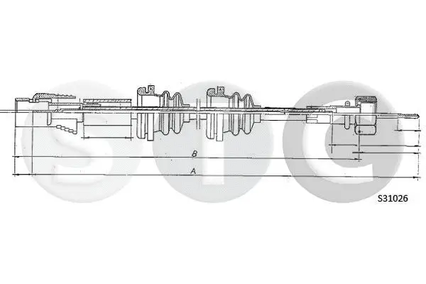 Speedometer Cable (T483684)